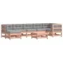 8-piece garden furniture set with Douglas fir wood cushions by vidaXL, Garden sets - Ref: Foro24-3185855, Price: 908,72 €, Di...
