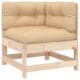 8-piece garden furniture set and solid wood cushions by vidaXL, Garden sets - Ref: Foro24-3185871, Price: 640,19 €, Discount: %