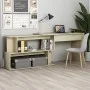 Eckschreibtisch aus Eichensperrholz 200x50x76 cm von vidaXL, Schreibtische - Ref: Foro24-801101, Preis: 95,57 €, Rabatt: %