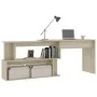 Eckschreibtisch aus Eichensperrholz 200x50x76 cm von vidaXL, Schreibtische - Ref: Foro24-801101, Preis: 95,57 €, Rabatt: %