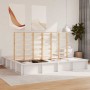 Estructura de cama Blanco 180 x 200 cm Madera de pino macizo