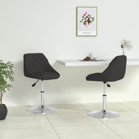 Esszimmerstühle 2 Einheiten aus schwarzem Kunstleder von vidaXL, Essstühle - Ref: Foro24-335160, Preis: 124,81 €, Rabatt: %