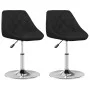 Dining chairs 2 units black synthetic leather by vidaXL, dining chairs - Ref: Foro24-335160, Price: 122,49 €, Discount: %