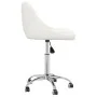 White Faux Leather Swivel Office Chair by vidaXL, Office chairs - Ref: Foro24-335189, Price: 96,45 €, Discount: %