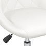 Drehbarer Bürostuhl aus weißem Kunstleder von vidaXL, Bürostühle - Ref: Foro24-335189, Preis: 98,31 €, Rabatt: %