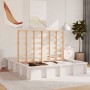 Estructura de cama Blanco 150 x 200 cm Madera de pino macizo