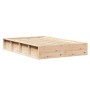 Estructura de cama Madera de pino macizo 210 x 118 x 30 cm