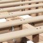 Estructura de cama Madera de pino macizo 210 x 118 x 30 cm