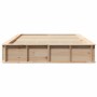 Estructura de cama Madera de pino macizo 210 x 118 x 30 cm
