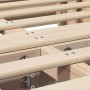 Estructura de cama Madera de pino macizo 210 x 118 x 30 cm