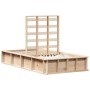 Estructura de cama Madera de pino macizo 210 x 118 x 30 cm