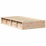 Estructura de cama Madera de pino macizo 210 x 118 x 30 cm