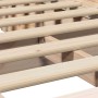 Estructura de cama Madera de pino macizo 210 x 118 x 30 cm