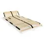 Slatted bed bases with 28 slats 7 zones 2 units 70x200 cm by vidaXL, Beds and slatted bases - Ref: Foro24-3051415, Price: 174...