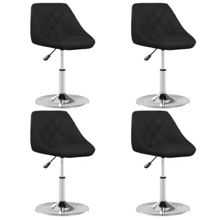 Esszimmerstühle 4 Einheiten aus schwarzem Kunstleder von vidaXL, Essstühle - Ref: Foro24-3088636, Preis: 231,57 €, Rabatt: %