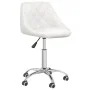 Drehbarer Esszimmerstuhl aus weißem Kunstleder von vidaXL, Essstühle - Ref: Foro24-3088685, Preis: 95,65 €, Rabatt: %
