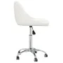 Drehbarer Esszimmerstuhl aus weißem Kunstleder von vidaXL, Essstühle - Ref: Foro24-3088685, Preis: 95,65 €, Rabatt: %
