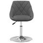 Drehbare Esszimmerstühle, 4 Einheiten, dunkelgrauer Samt von vidaXL, Essstühle - Ref: Foro24-3088759, Preis: 233,17 €, Rabatt: %