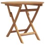 Conjunto de Comedor de Jardín 3 pcs Marrón