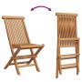 Conjunto de Comedor de Jardín 5 pcs Marrón