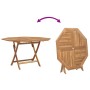 Conjunto de Comedor de Jardín 5 pcs Marrón