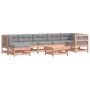 8-teiliges Gartenmöbel-Set mit Kissen aus Douglasienholz von vidaXL, Gartensets - Ref: Foro24-3185876, Preis: 840,32 €, Rabat...