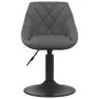 Drehbare Esszimmerstühle, 2 Einheiten, dunkelgrauer Samt von vidaXL, Essstühle - Ref: Foro24-335328, Preis: 120,47 €, Rabatt: %