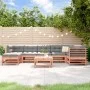 8-piece garden furniture set with Douglas fir wood cushions by vidaXL, Garden sets - Ref: Foro24-3185862, Price: 767,24 €, Di...