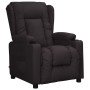 Sillón reclinable de cuero sintético negro en Sillones | Comprar online en Foro24