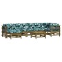 8-teiliges Gartenmöbel-Set mit Kissen aus imprägniertem Kiefernholz von vidaXL, Gartensets - Ref: Foro24-3185884, Preis: 779,...