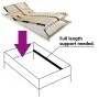 Slatted bed base with 28 slats 7 regions 90x200 cm by vidaXL, Beds and slatted bases - Ref: Foro24-246457, Price: 117,88 €, D...