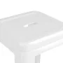 Stackable bar stools 2 units in white metal by vidaXL, Kitchen stools - Ref: Foro24-248148, Price: 169,05 €, Discount: %