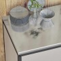 Juego de Almacenamiento de Cocina 2 pcs Plata 180 x 50 x 92 cm