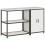 Juego de Almacenamiento de Cocina 2 pcs Blanco 150 x 50 x 92 cm