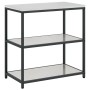 Juego de Almacenamiento de Cocina 2 pcs Plata 150 x 50 x 92 cm