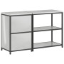Juego de Almacenamiento de Cocina 2 pcs Plata 150 x 50 x 92 cm