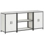 Juego de Almacenamiento de Cocina 3 pcs Blanco 210 x 50 x 92 cm