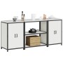 Juego de Almacenamiento de Cocina 3 pcs Blanco 210 x 50 x 92 cm