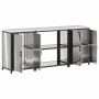 Juego de Almacenamiento de Cocina 3 pcs Plata 210 x 50 x 92 cm