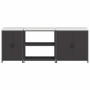 Juego de Almacenamiento de Cocina 3 pcs Negro 240 x 50 x 92 cm