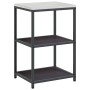 Juego de Almacenamiento de Cocina 3 pcs Negro 180 x 50 x 92 cm