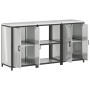 Juego de Almacenamiento de Cocina 3 pcs Plata 180 x 50 x 92 cm