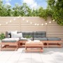 6-teiliges Gartenmöbel-Set mit Kissen aus Douglasienholz von vidaXL, Gartensets - Ref: Foro24-3185904, Preis: 496,35 €, Rabat...