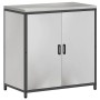Juego de Almacenamiento de Cocina 3 pcs Plata 210 x 50 x 92 cm