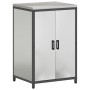Juego de Almacenamiento de Cocina 3 pcs Plata 210 x 50 x 92 cm