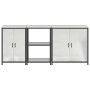 Juego de Almacenamiento de Cocina 3 pcs Plata 210 x 50 x 92 cm
