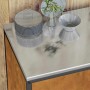 Juego de Almacenamiento de Cocina con estante 3 pcs Oxidado