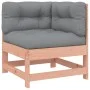 6-piece garden furniture set with Douglas fir wood cushions by vidaXL, Garden sets - Ref: Foro24-3185904, Price: 489,37 €, Di...