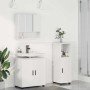 Juego de muebles de baño 3 pcs Blanco 61 x 35 x 64 cm