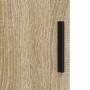Juego de muebles de baño 3 pcs Roble Sonoma 61 x 35 x 64 cm